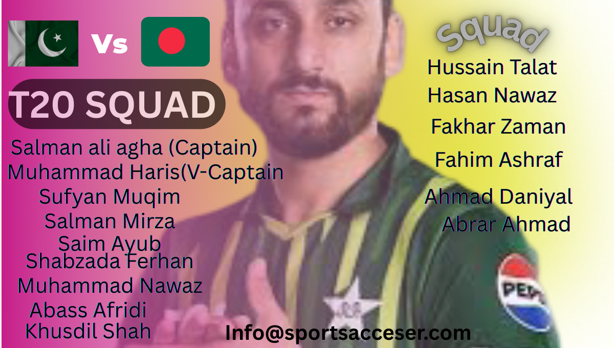 Pakistan T20 squad
