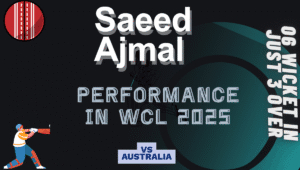 Saeed Ajmal – A magical spinner for Pakistan