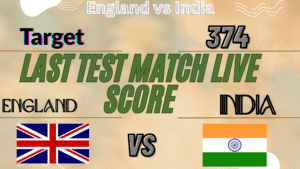 England vs India – india win by 06 runs and series 2-2