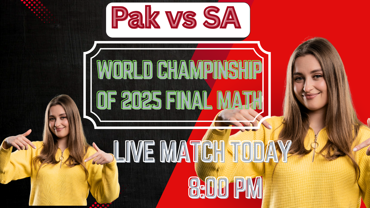Pak vs SA