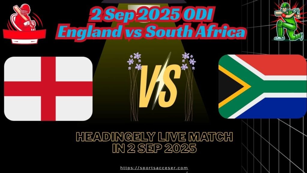 England vs South Africa 1st ODI 2025